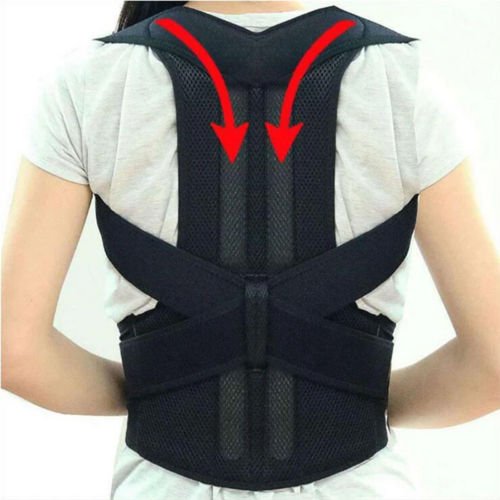 Adjustable Posture Corrector Low Back Support Shoulder Brace Belt